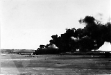 Ju-52 i brann