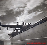 Blohm & Voss BV 138 on a Schleuderschiff