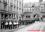 Propagandamarsch durch die Stadt mit Wachablösung am Strotinget 13. Mai 1942