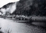 Kriegsmarine på plass i Hoplafjorden