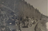 Fra venstre Chevrolet 1936 og 1938. Sikkert rekvirerte norske biler