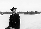 Tysk marinesoldat ved Lianvannet
